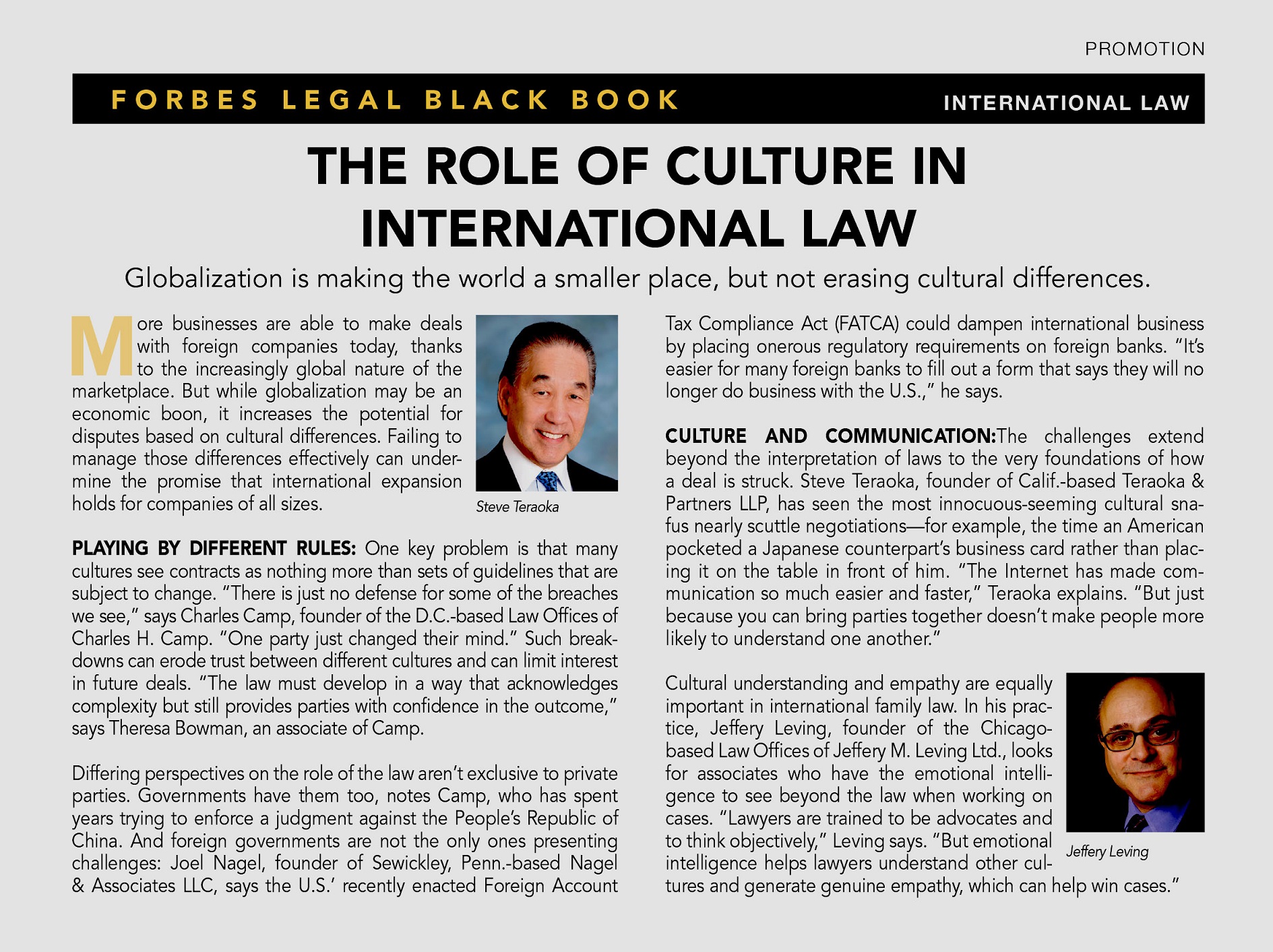 Forbes Legal Black Book Award